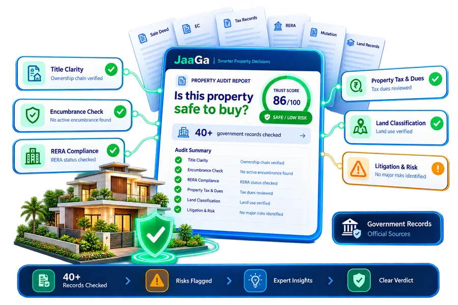 JaaGa Property Audit Report sample