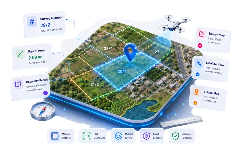 JaaGa Maps, survey maps in seconds