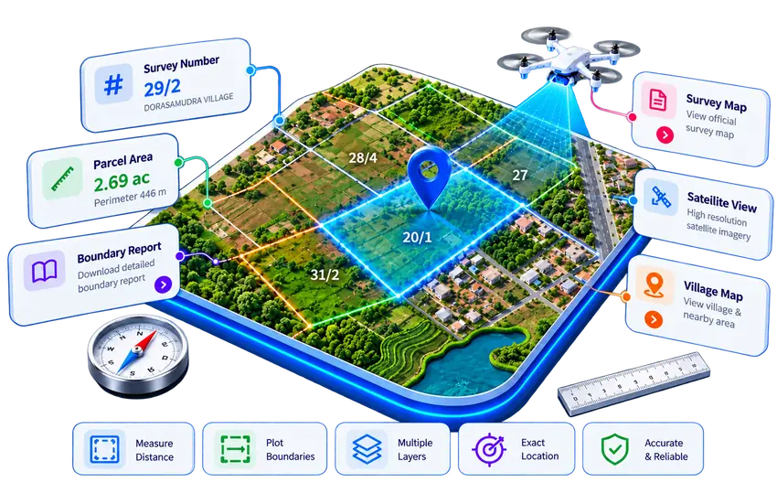 JaaGa Maps, survey maps in seconds